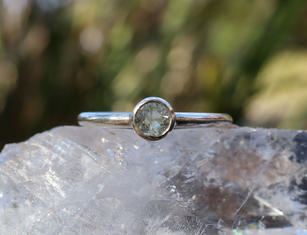 Killiecrankie Diamond Ring in Sterling Silver