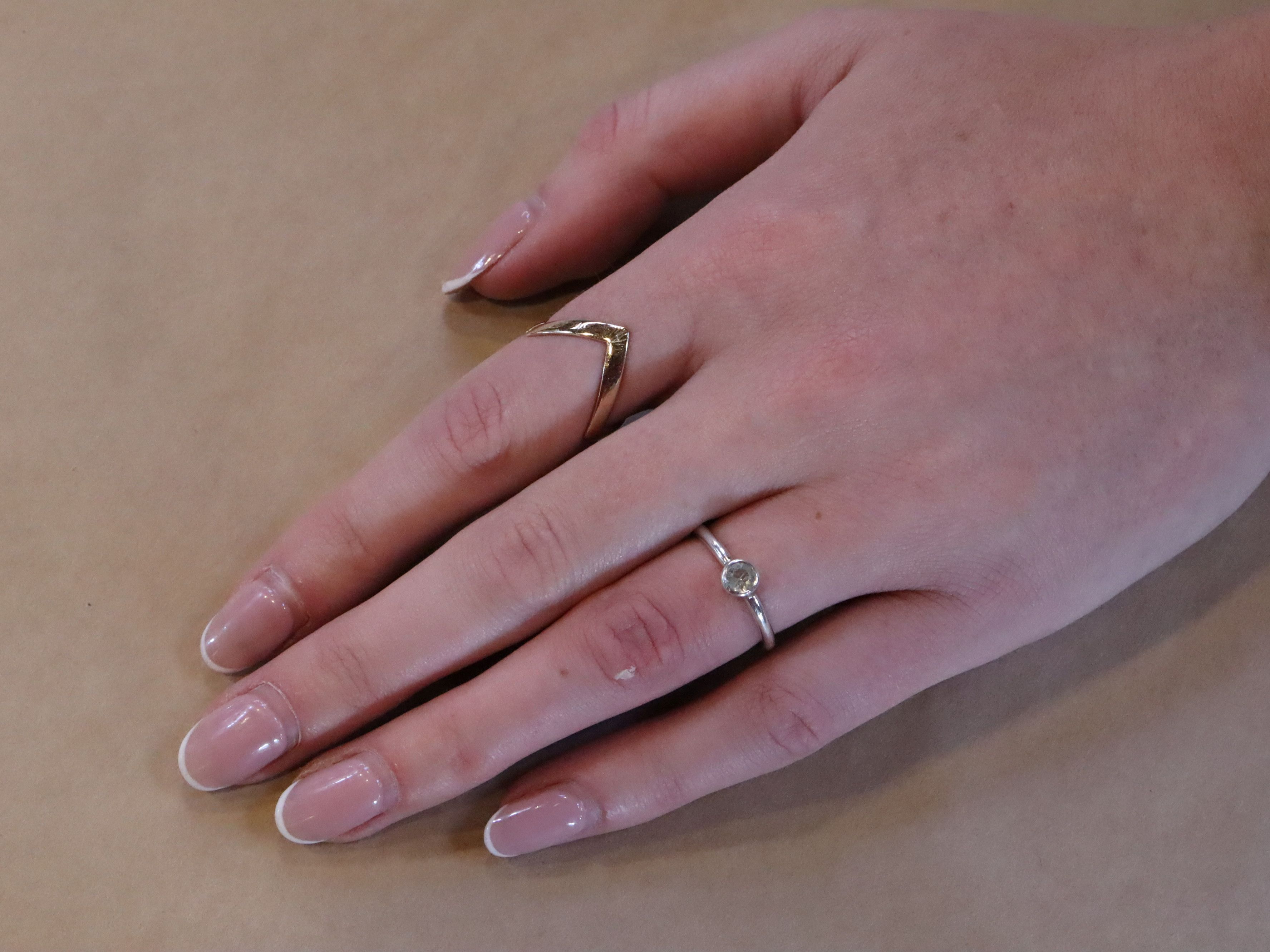 Killiecrankie Diamond Ring in Sterling Silver