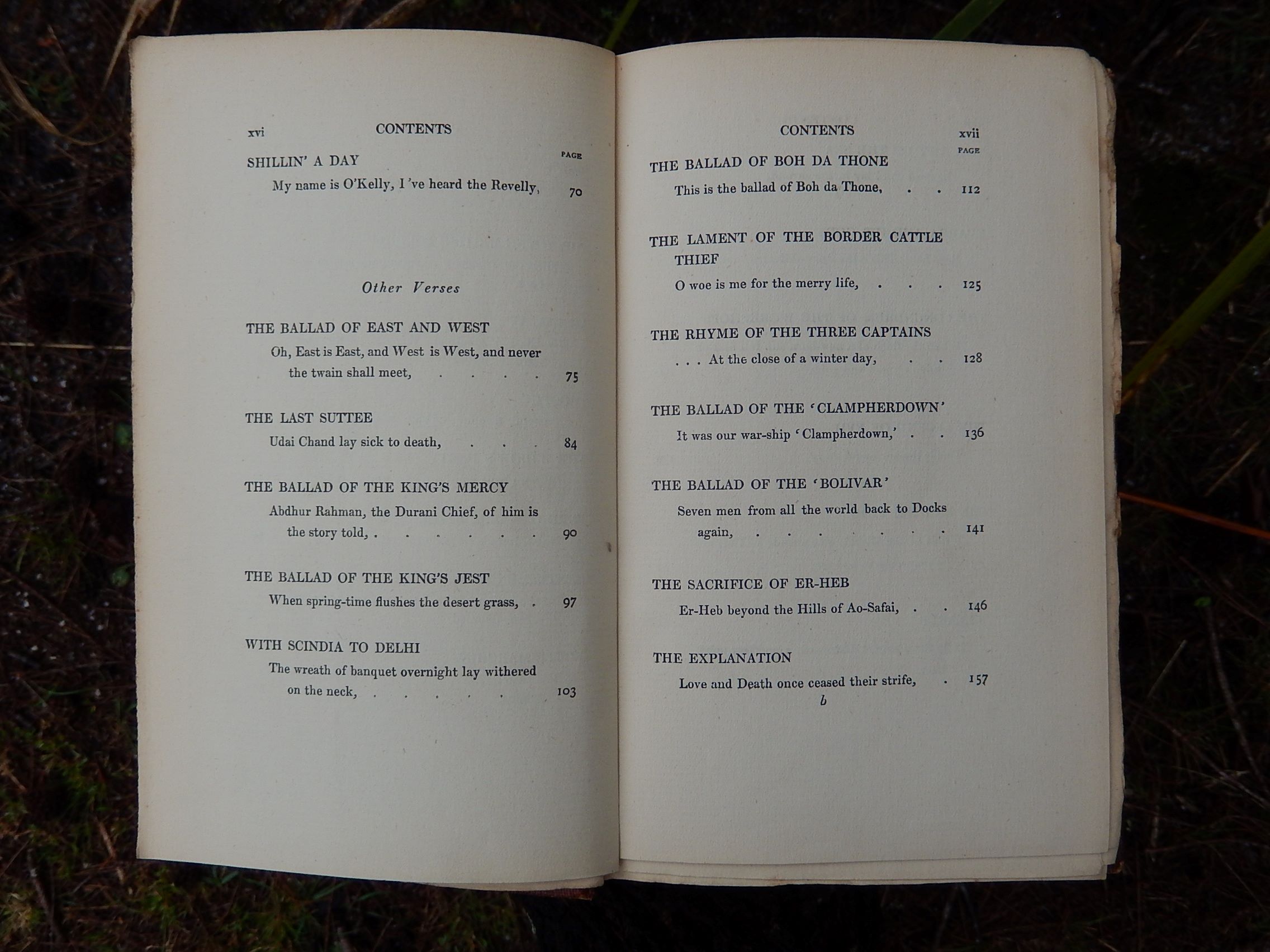 Barrack-Room Ballads' by Rudyard Kipling 1897