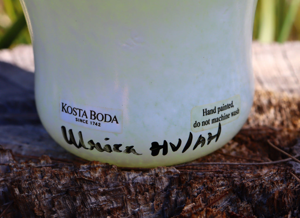 Kosta Boda by Ulrica Hydman Vallien "Open Minds" Signed