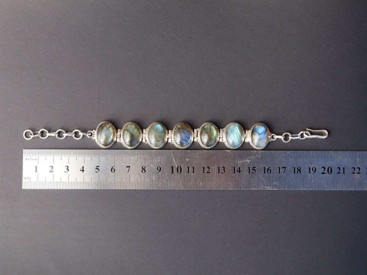 Labradorite in Sterling