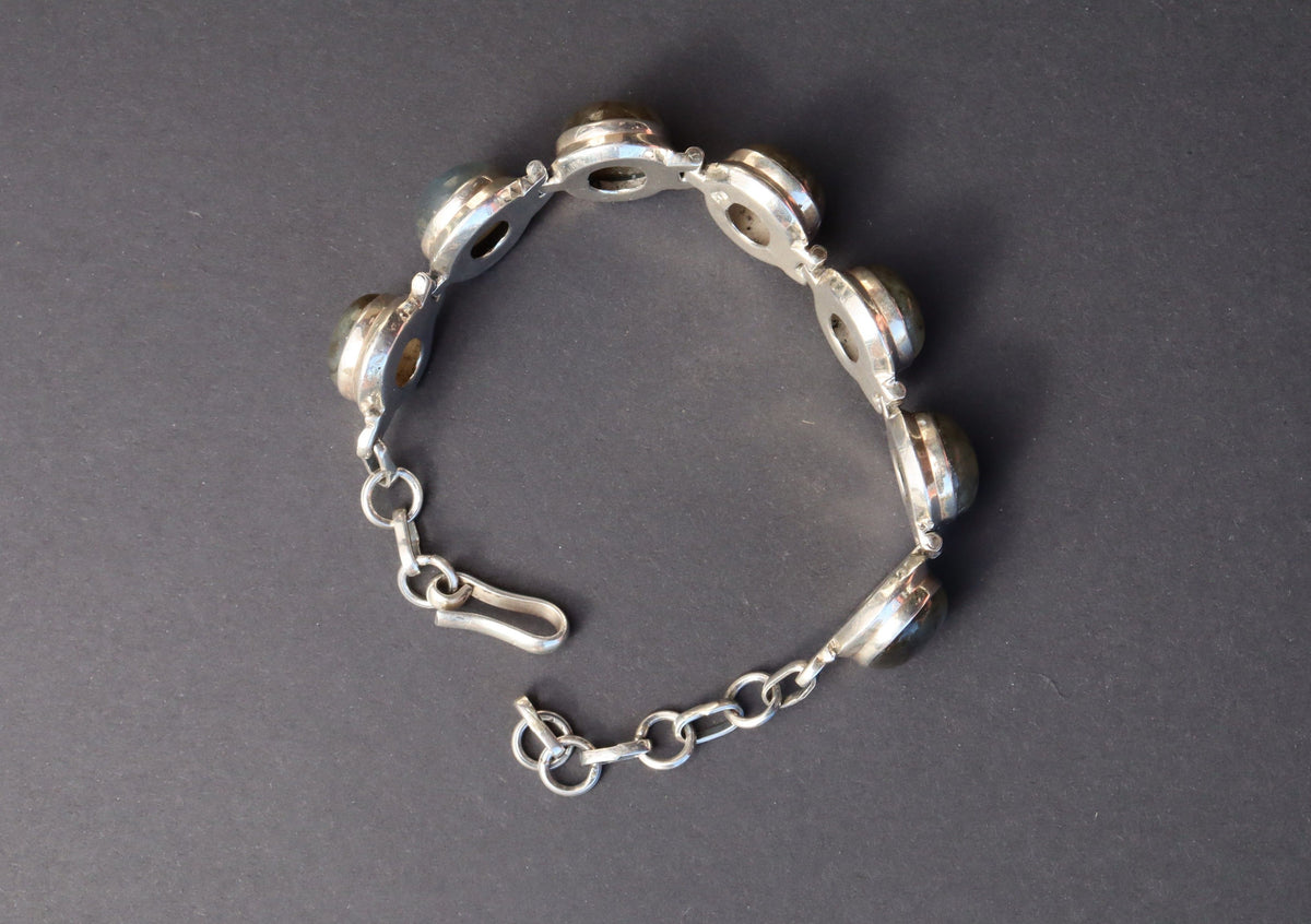 Labradorite in Sterling