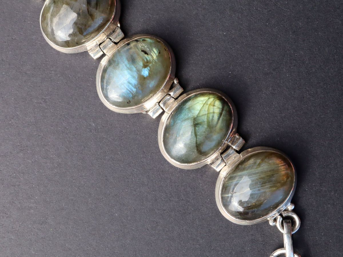 Labradorite in Sterling