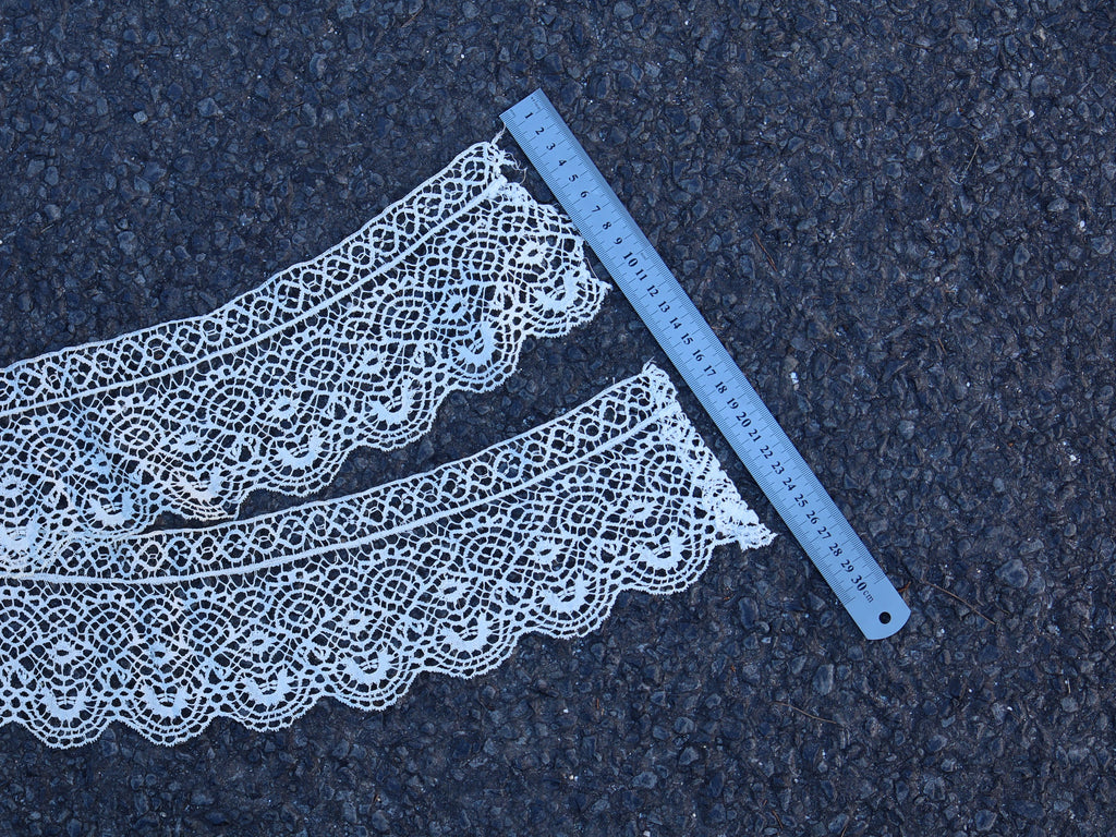 Antique Hand Worked Bobbin Lace c.1890