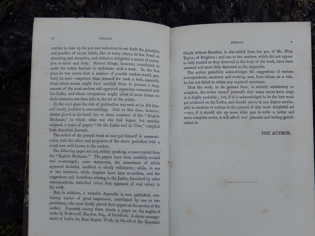 "The Lathe and Its Uses" Book 1868