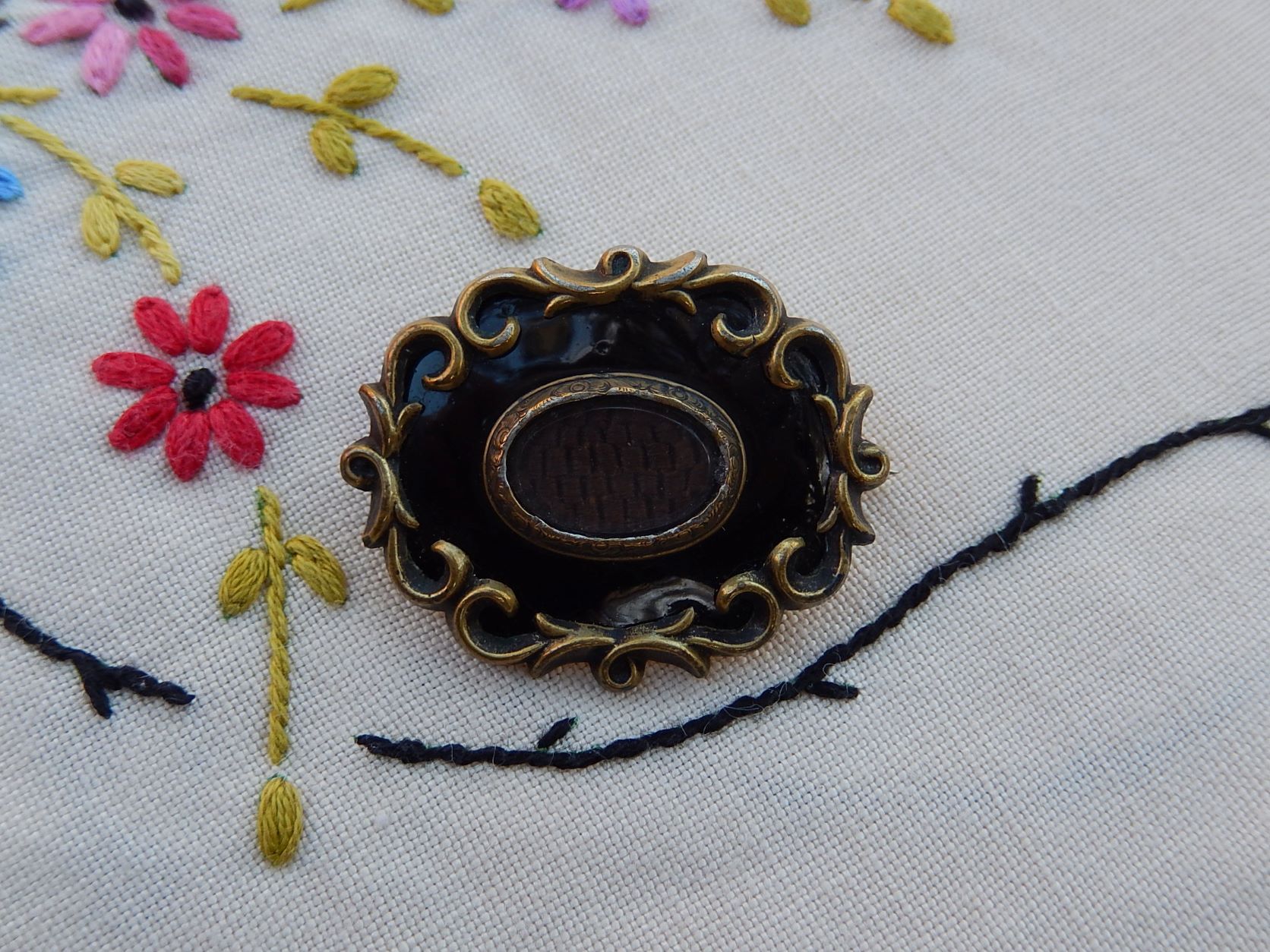 Mourning Brooch c.1900