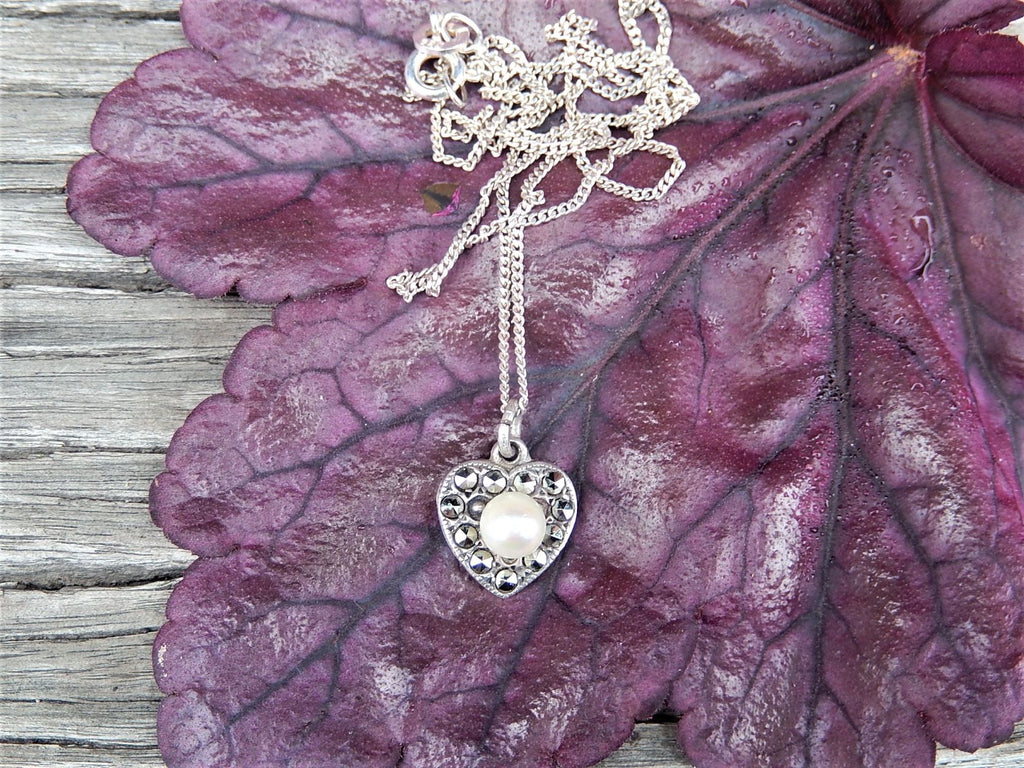 Cultured Pearl in Sterling