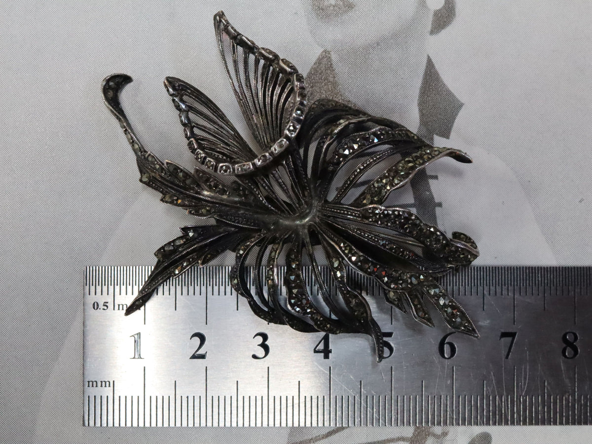 Marcasite Brooch in Sterling