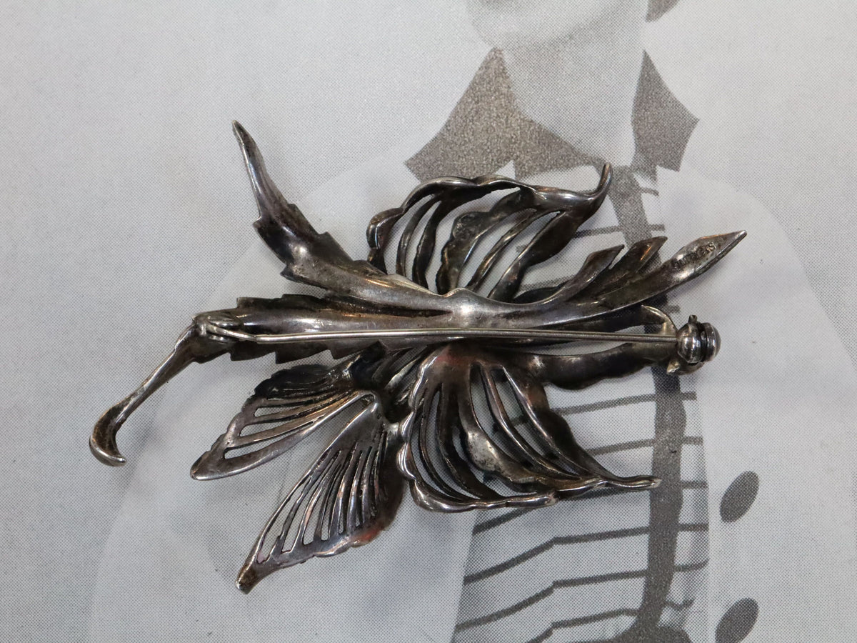 Marcasite Brooch in Sterling