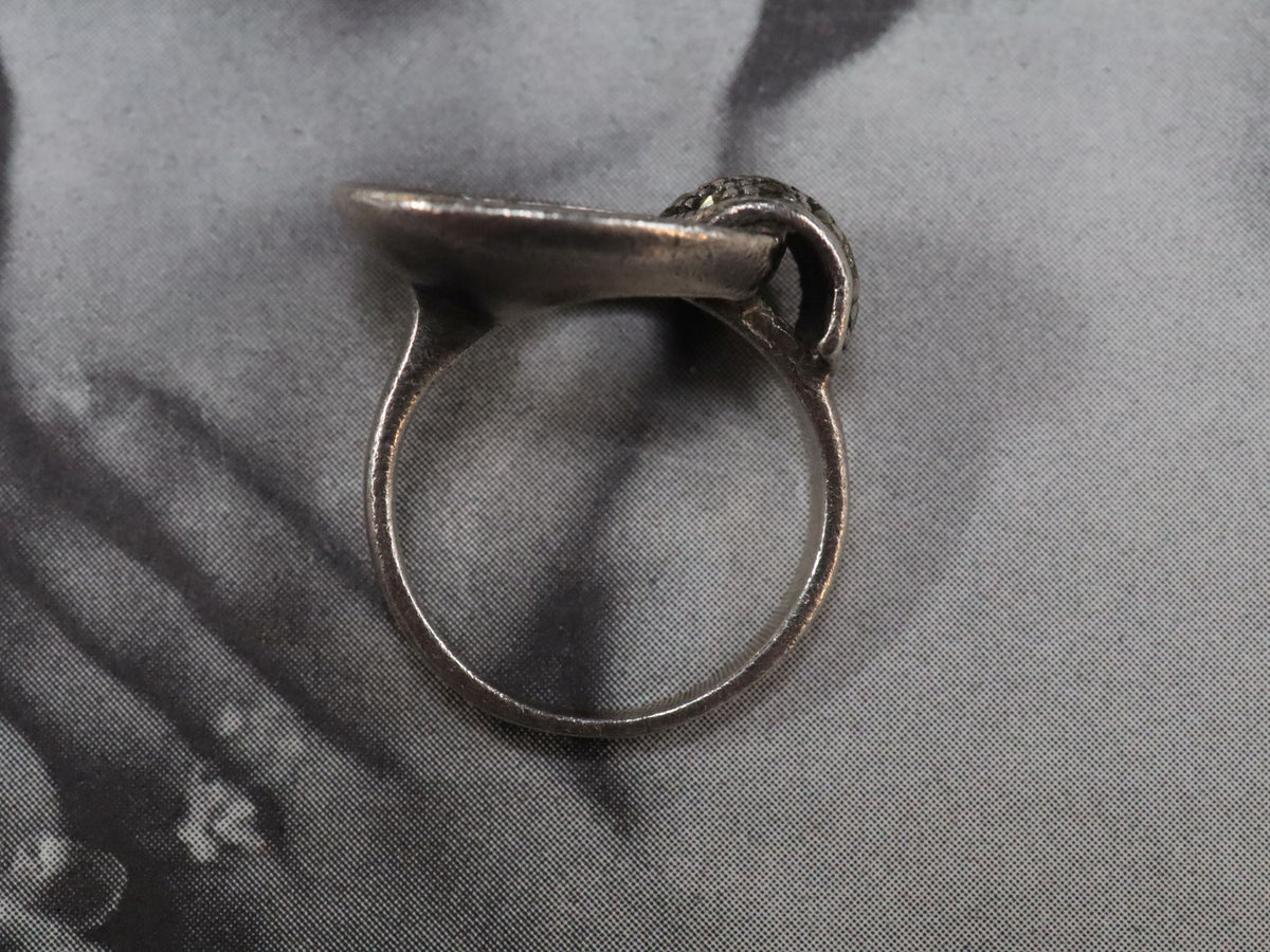 Marcasite Ring in Sterling