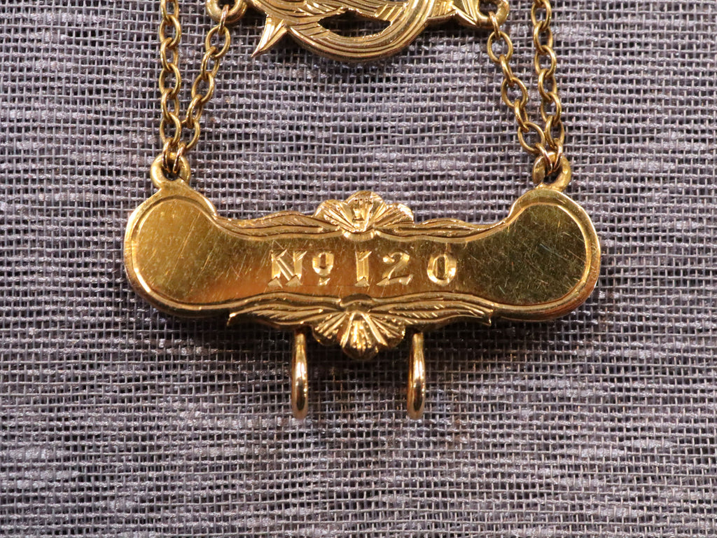 Masonic Order of the Eastern Star in 9ct Gold