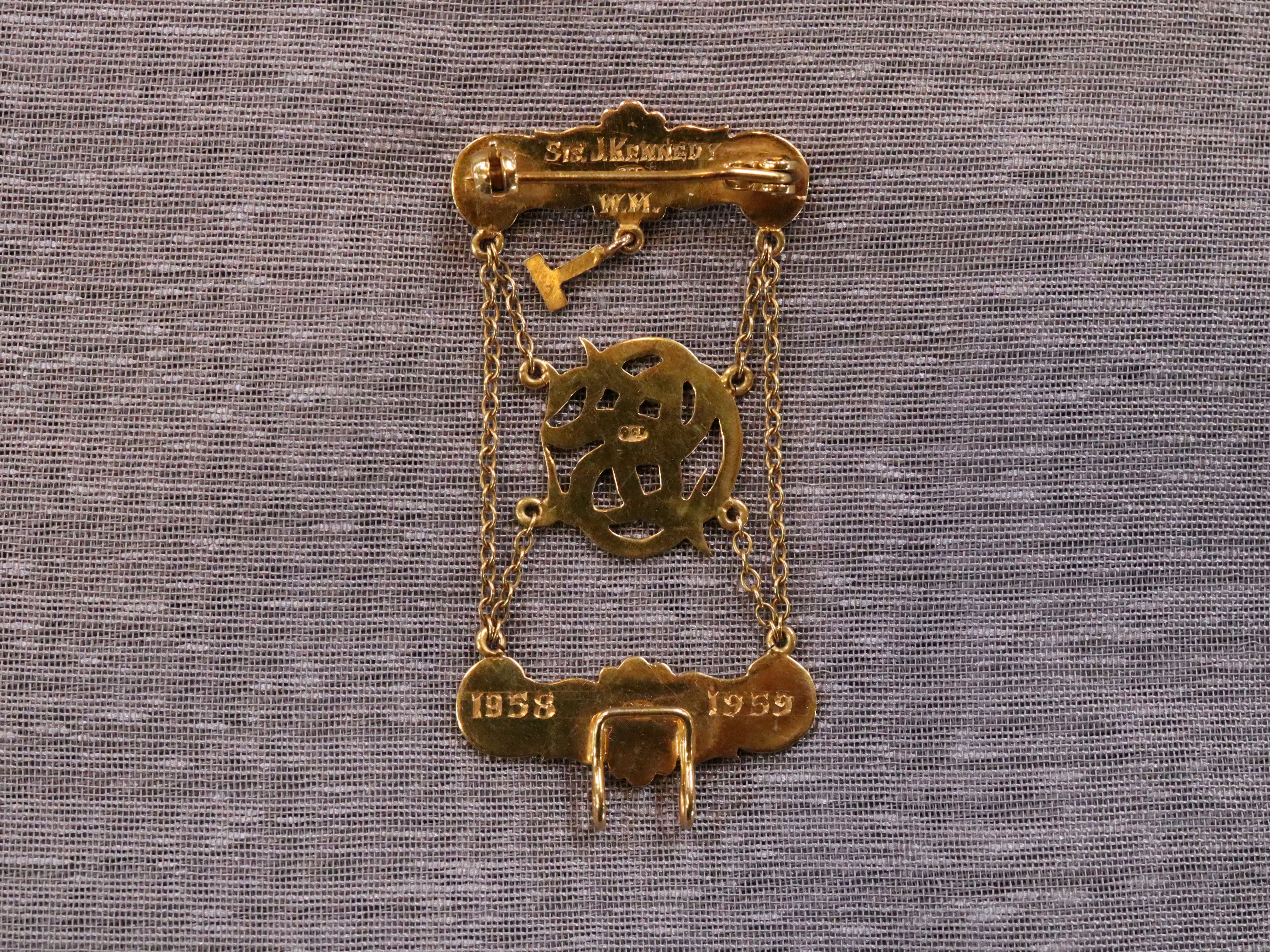 Masonic Order of the Eastern Star in 9ct Gold