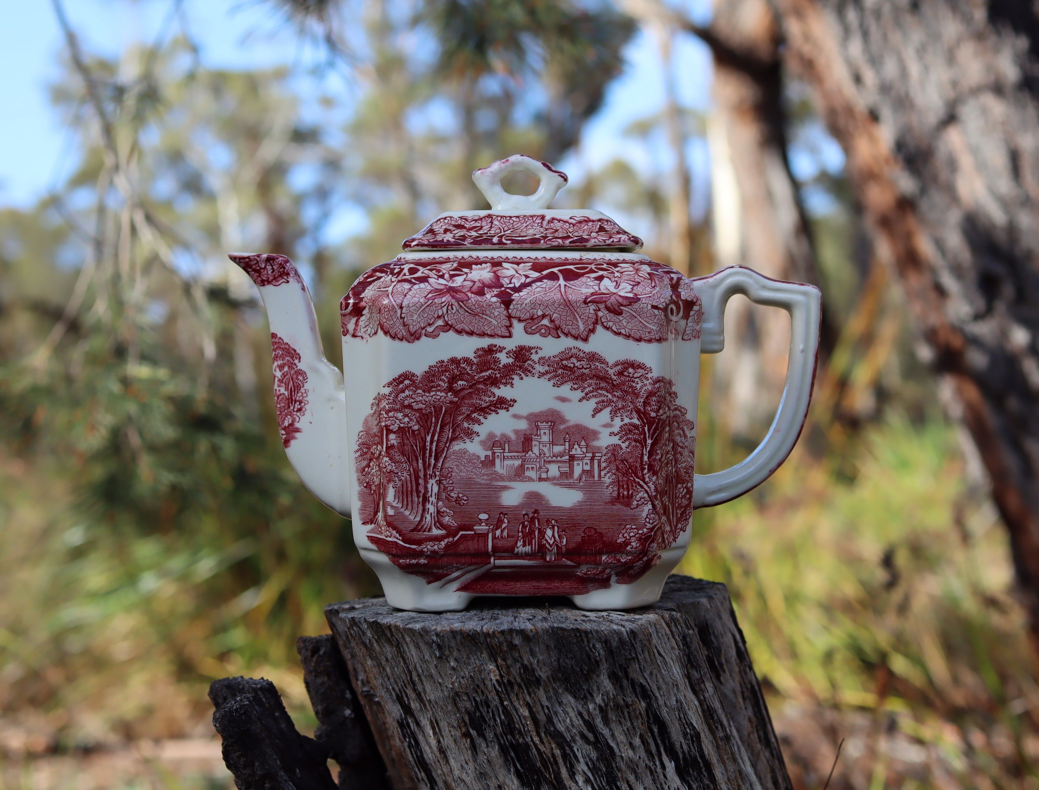 Mason's "Vista" England Teapot c.1940