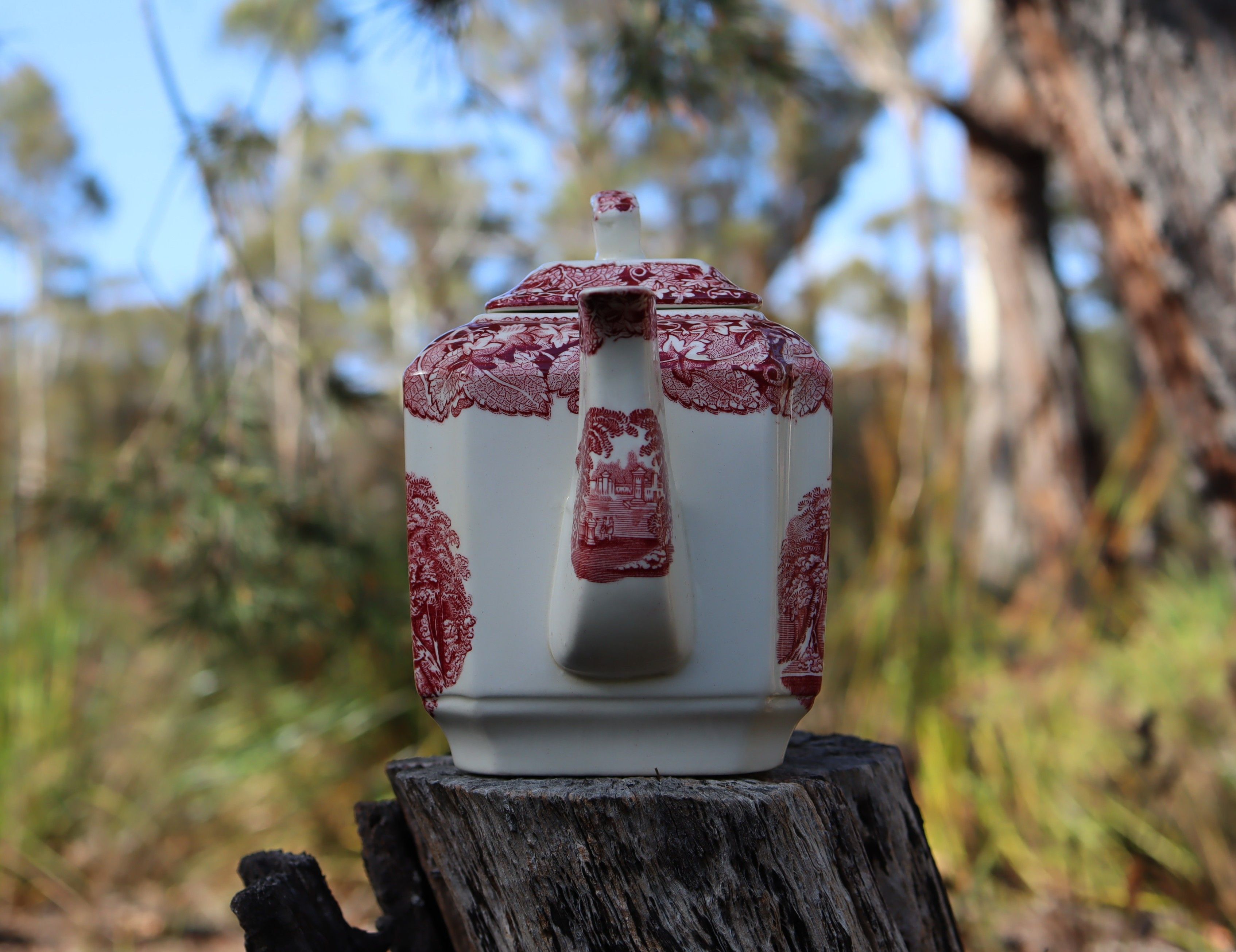 Mason's "Vista" England Teapot c.1940