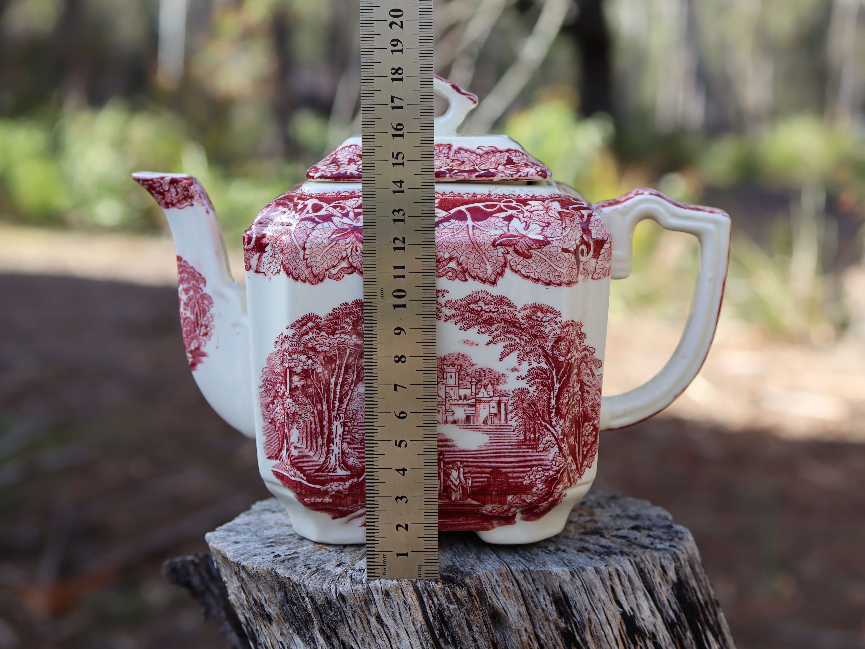 Mason's "Vista" England Teapot c.1940