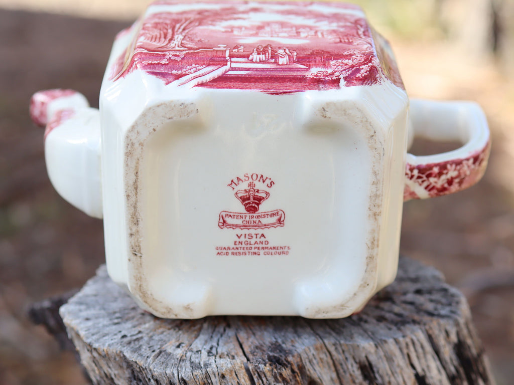 Mason's "Vista" England Teapot c.1940