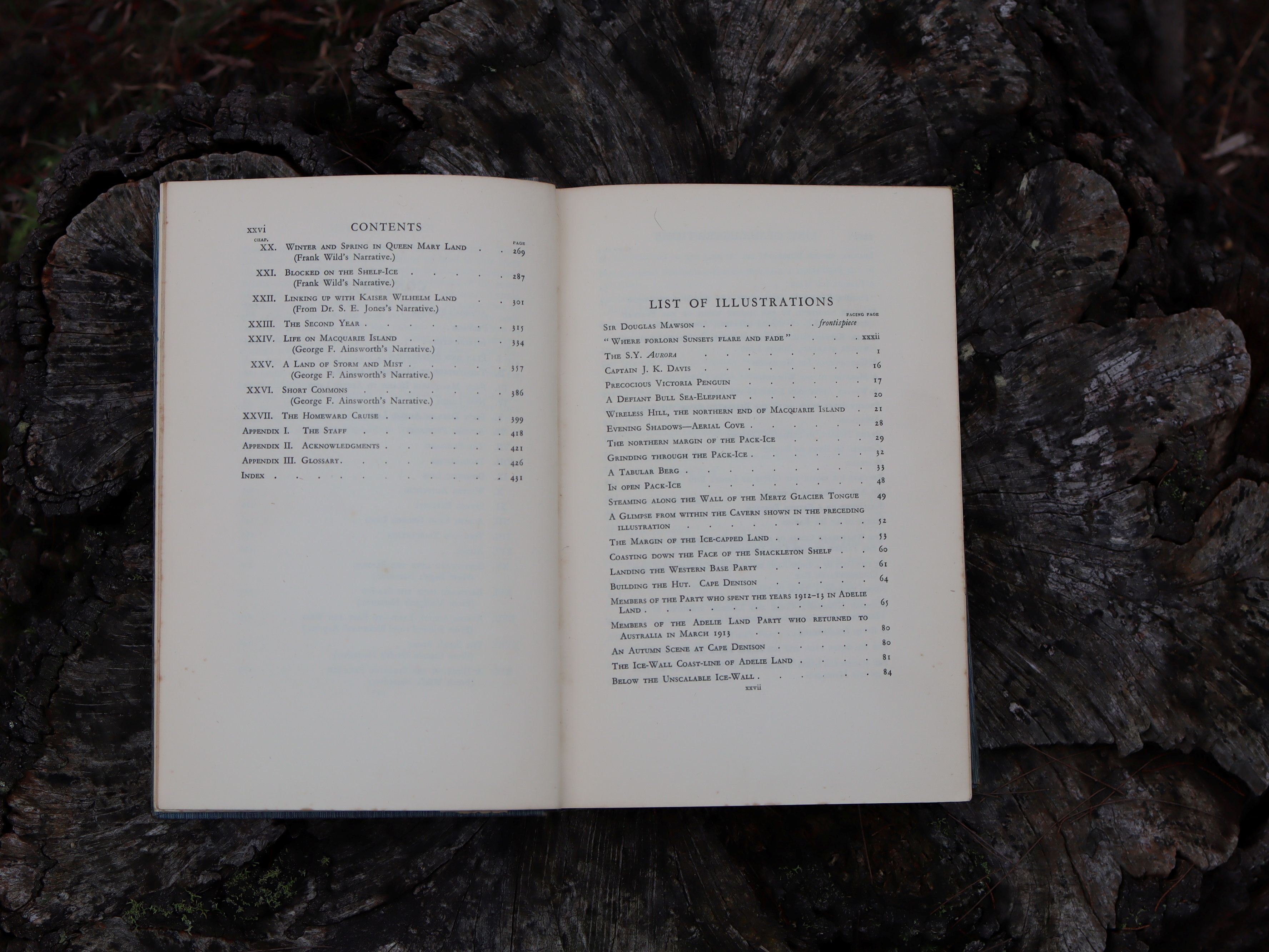 The Home of the Blizzard by Sir Douglas Mawson, First Edition