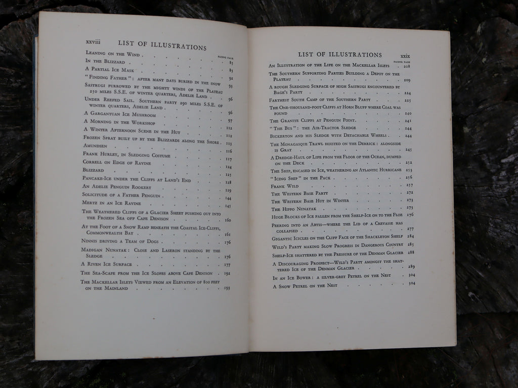 The Home of the Blizzard by Sir Douglas Mawson, First Edition