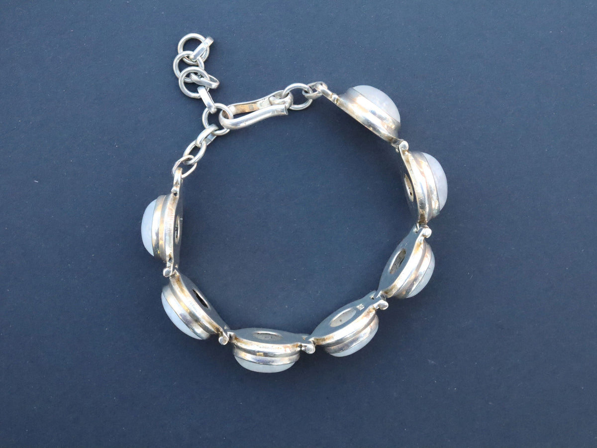 Moonstone Bracelet in Sterling