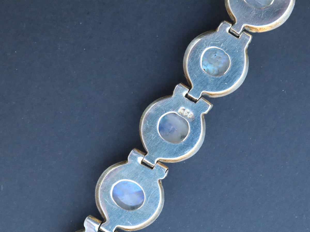 Moonstone Bracelet in Sterling