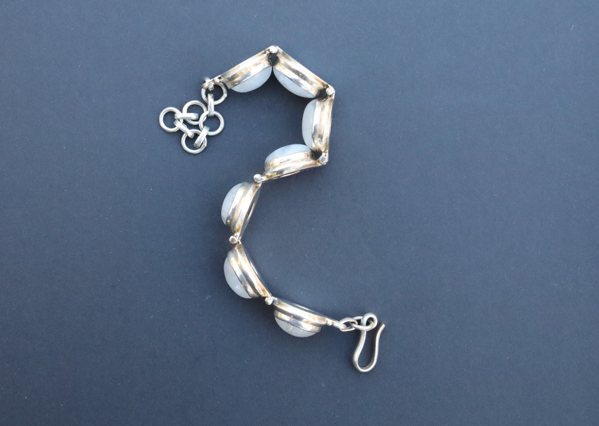 Moonstone Bracelet in Sterling