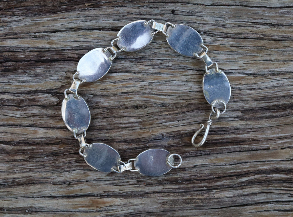 Mother of Pearl Bracelet in Sterling