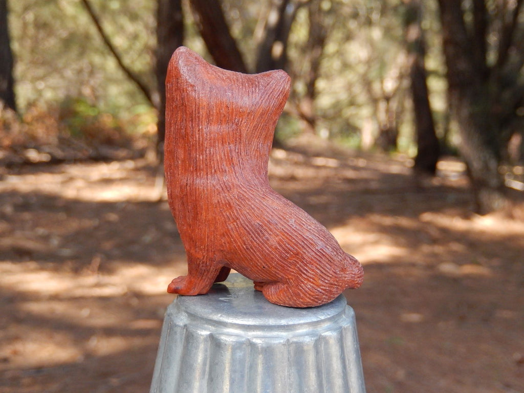 Signed Fruitwood Netsuke