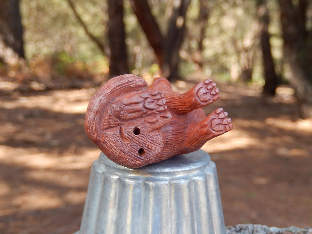 Signed Fruitwood Netsuke