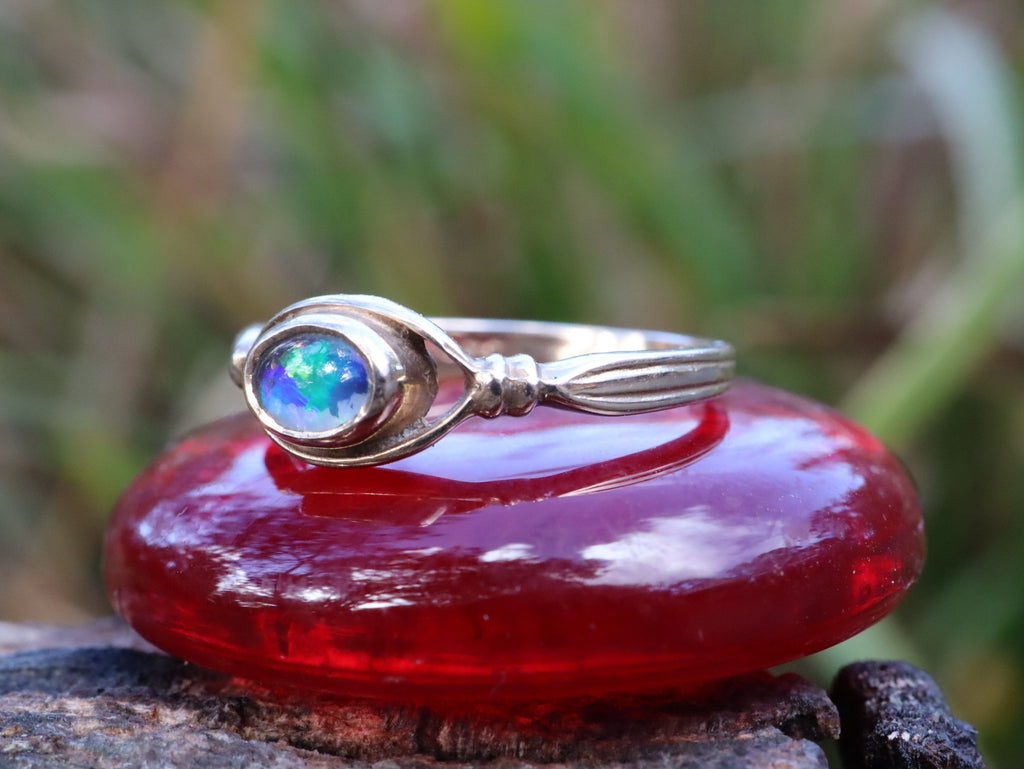 Opal Doublet in 9ct