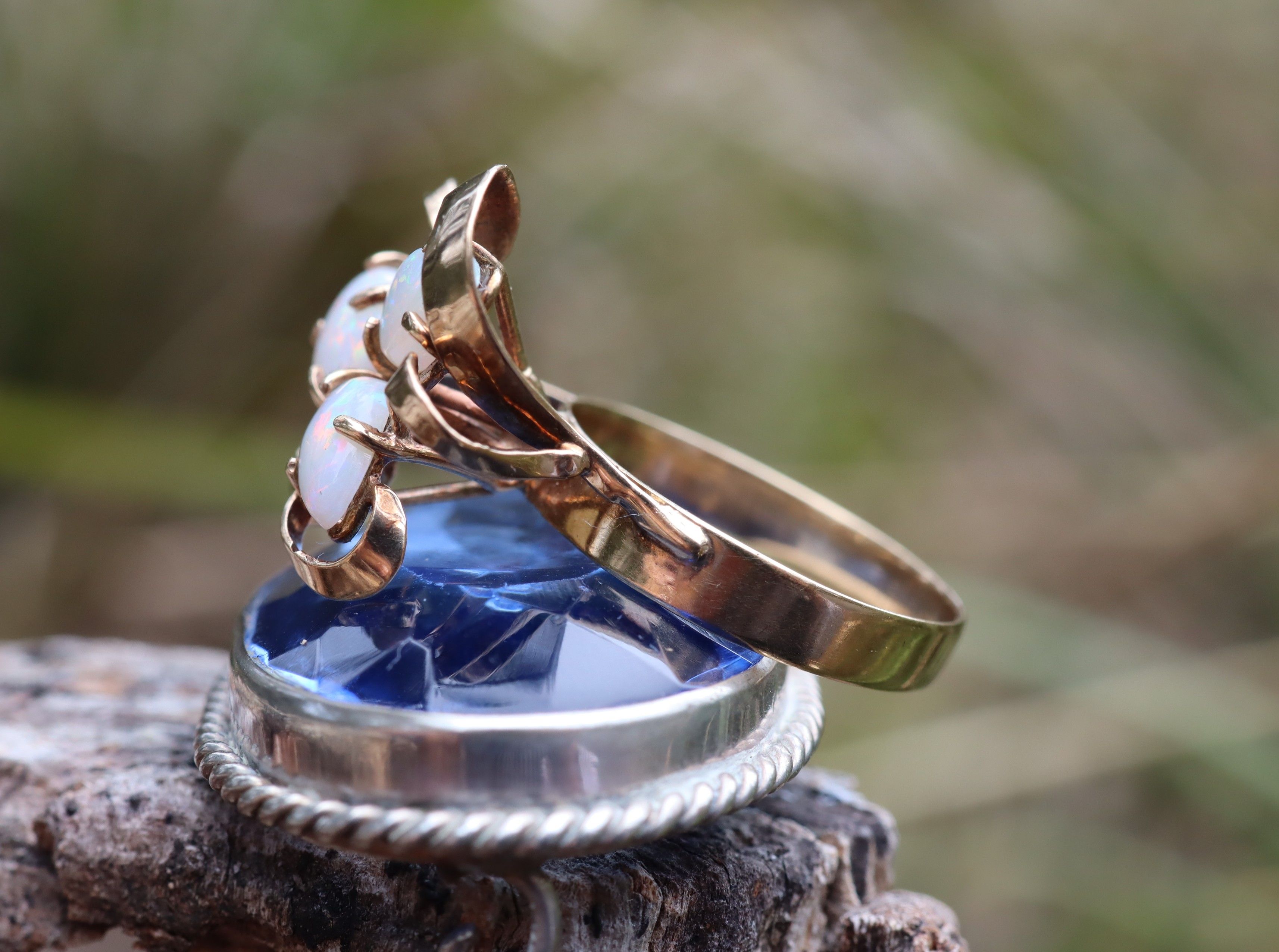 Opal Ring in 9ct Gold