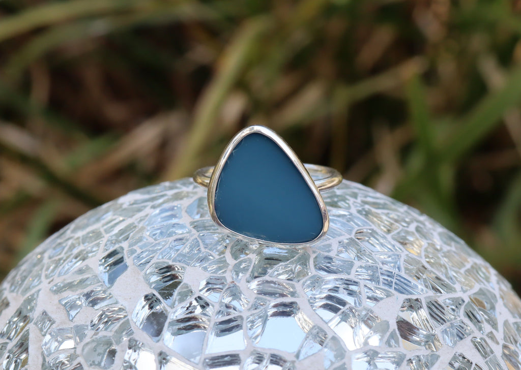 Opal in Sterling Silver Ring