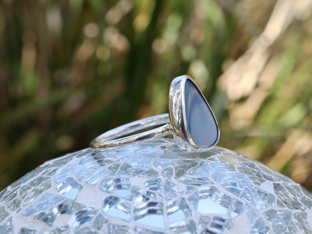 Opal in Sterling Silver Ring