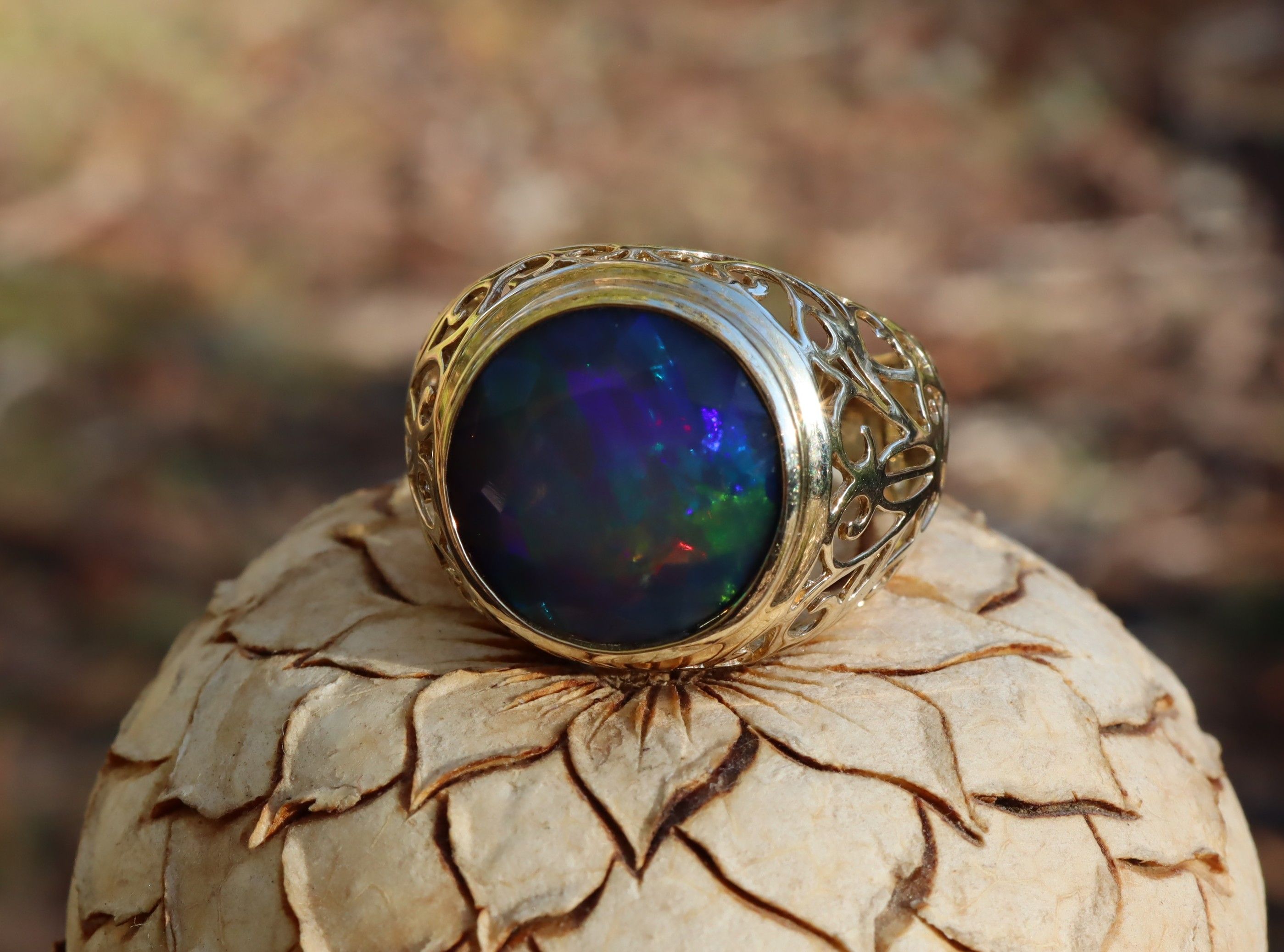 Opal in 14ct Gold Ring