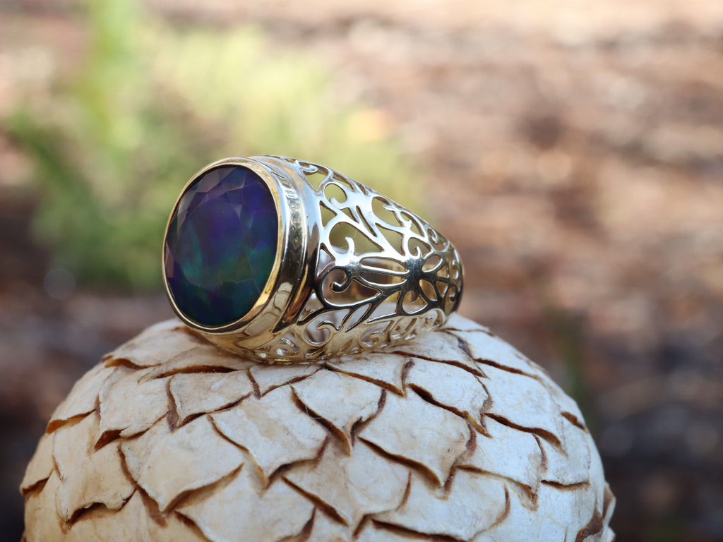 Opal in 14ct Gold Ring