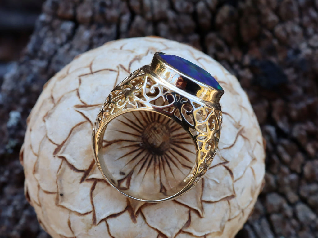 Opal in 14ct Gold Ring