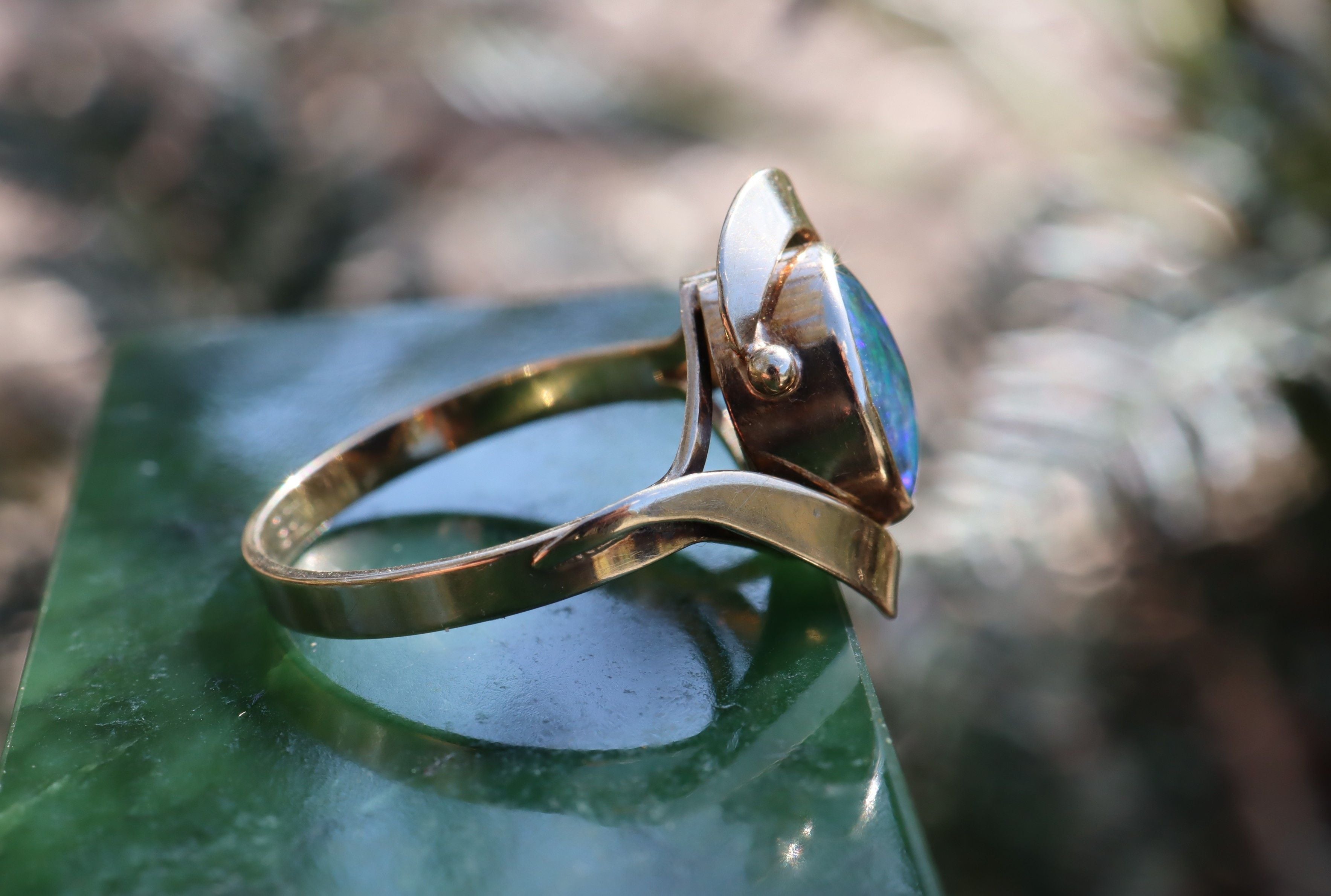 Opal Doublet in 9ct