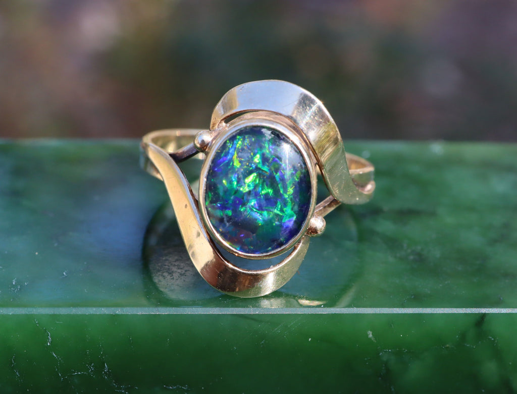 Opal Doublet in 9ct