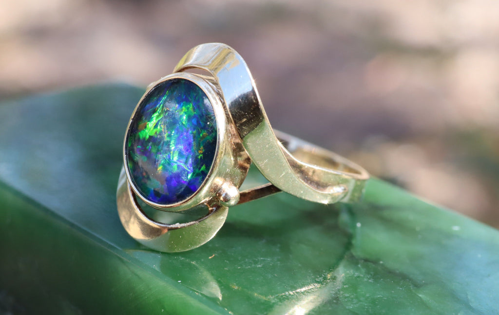 Opal Doublet in 9ct