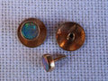 Invicta Opal Cufflinks in 9ct Rose Gold