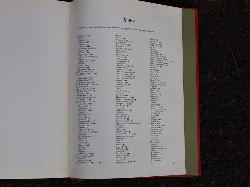 Orchids of Australia First Edition 1969 - W. H. Nicholls