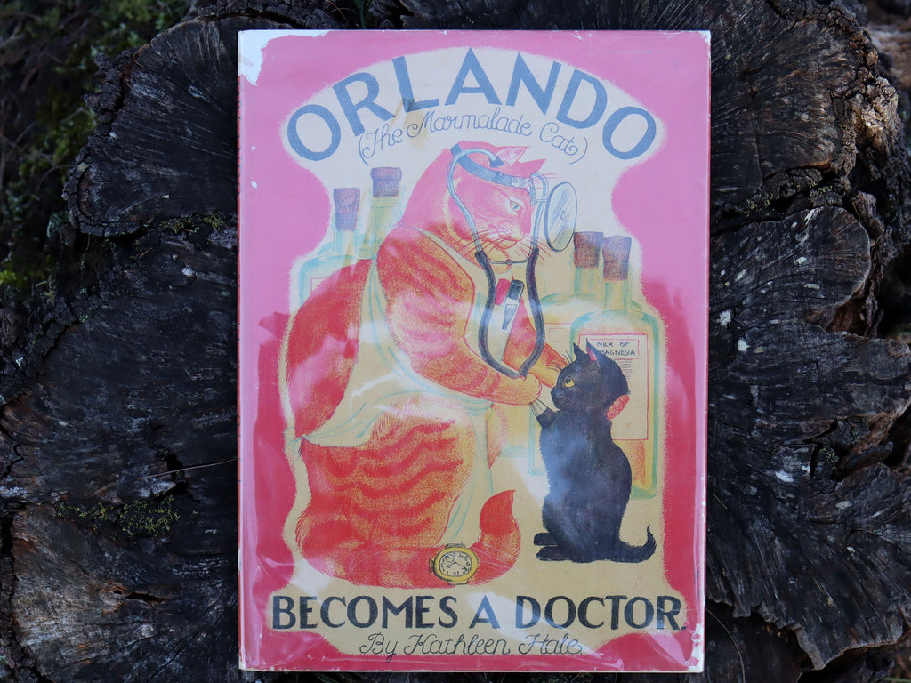 Orlando (The Marmalade Cat) Becomes a Doctor by Kathleen Hale 1949