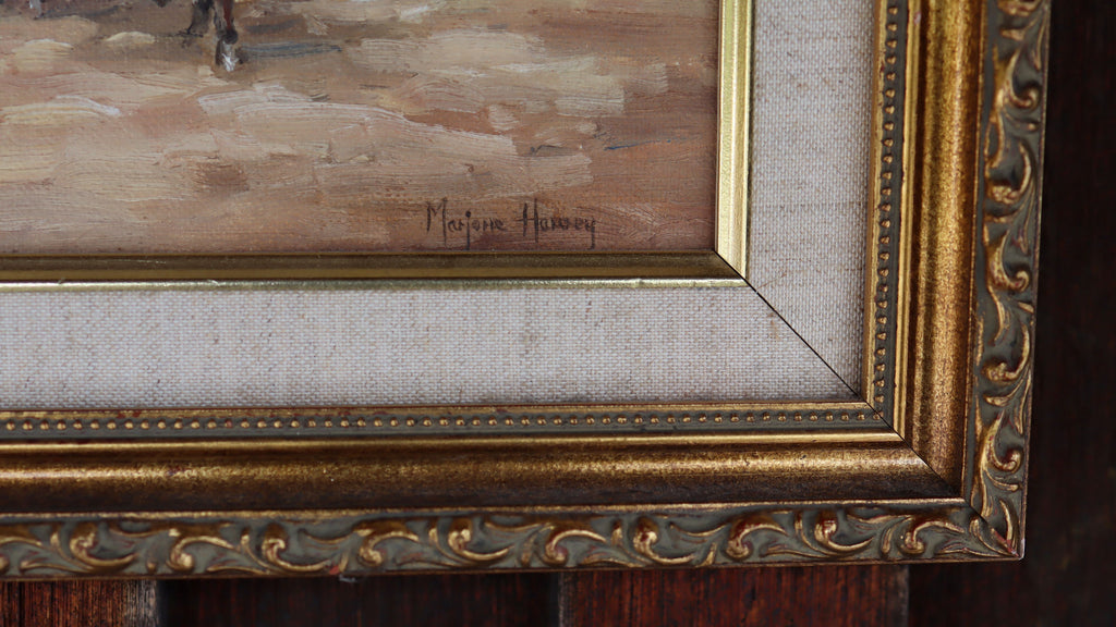 Original Oil on Board by Marjorie Harvey