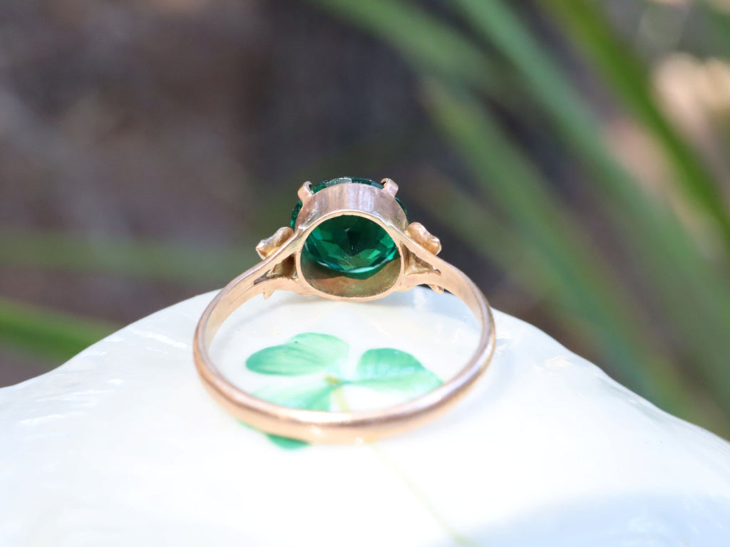 Antique Paste Set in 9ct Rose Gold