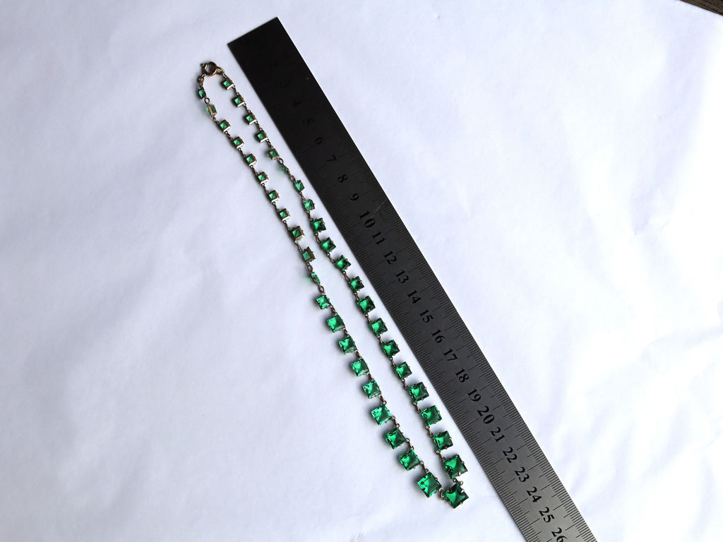 Art Deco Paste Set Necklace c.1930