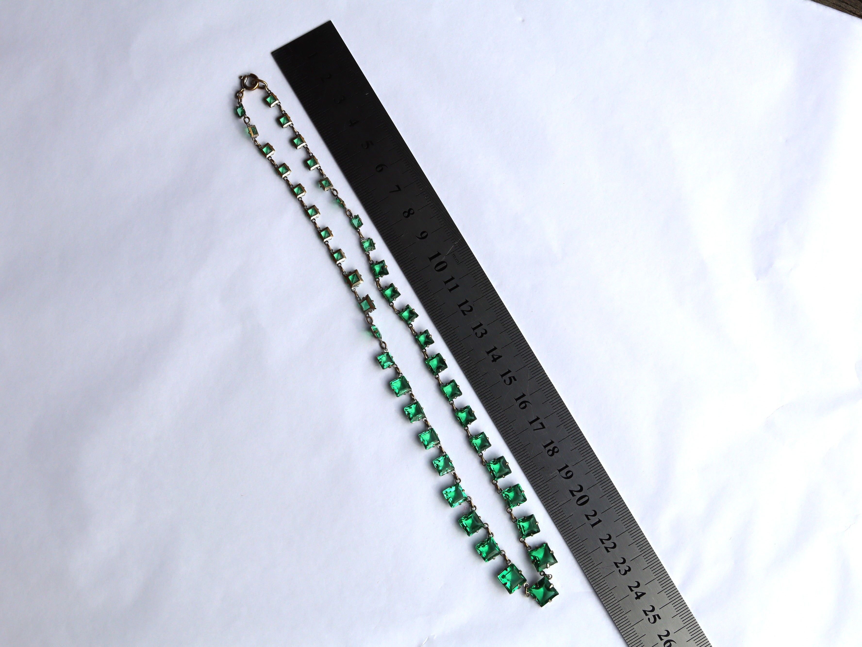 Art Deco Paste Set Necklace c.1930