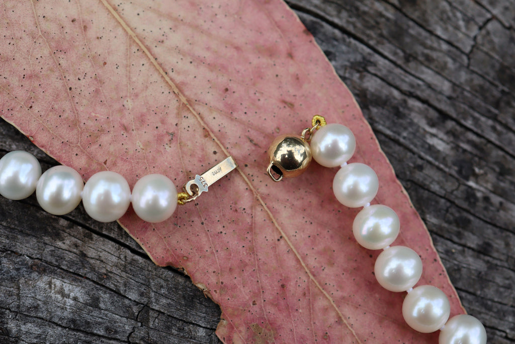 South Sea Cultured Pearls with 9ct Clasp