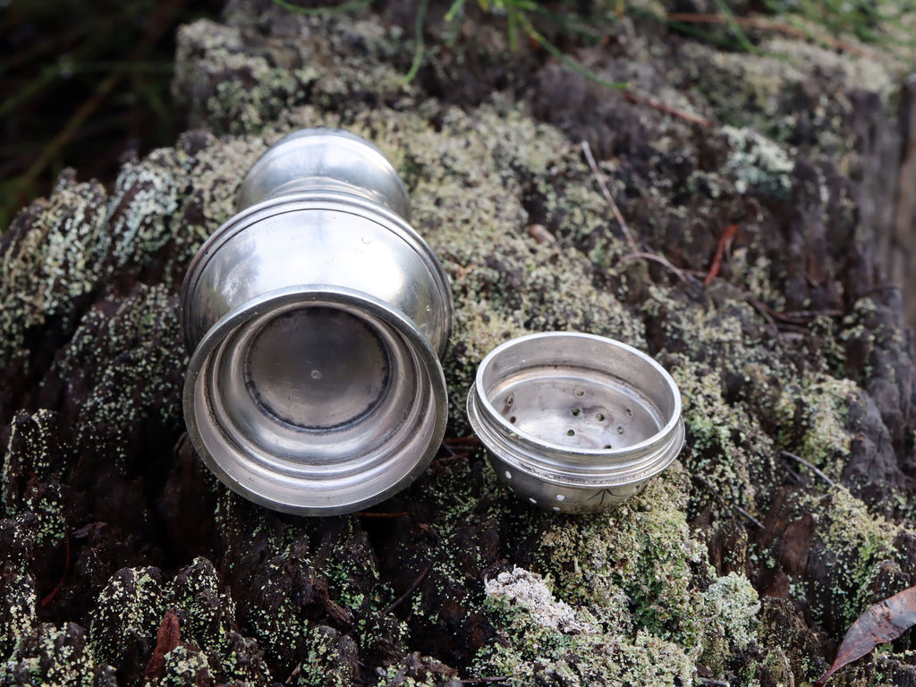 Sterling Silver Pepper Shaker, London 1923