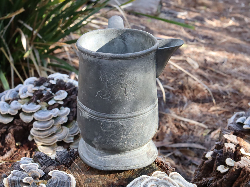 18th Century Pewter Flagon