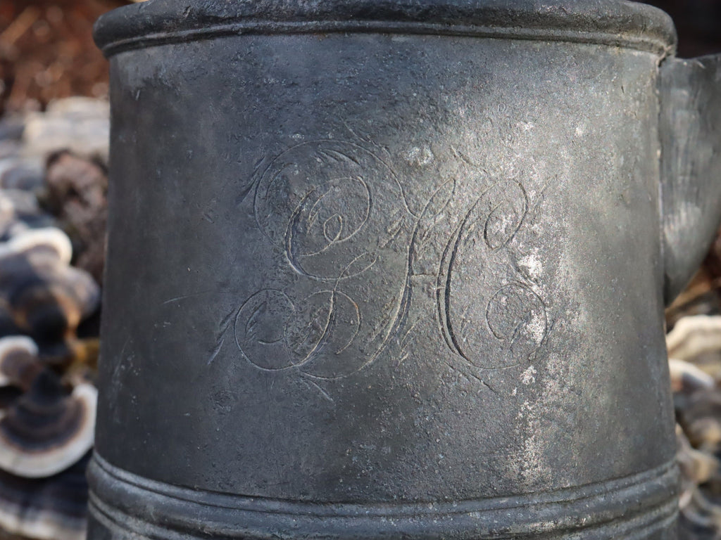 18th Century Pewter Flagon