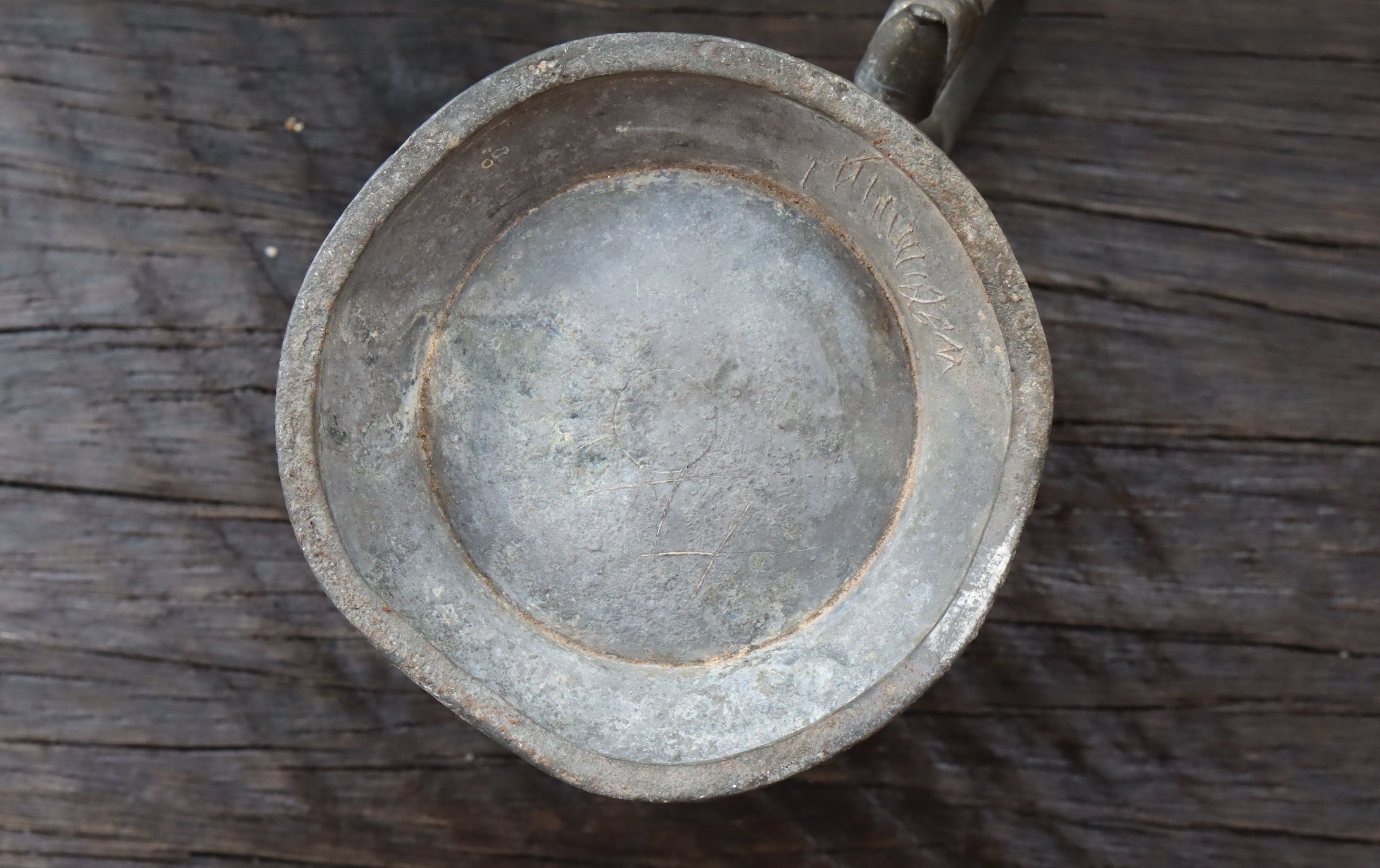 18th Century Pewter Flagon
